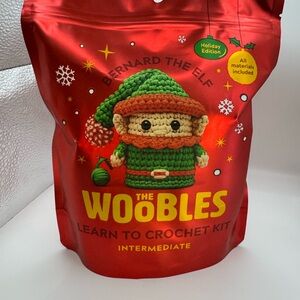 The Woobles Holiday Edition Crochet Kit - Red